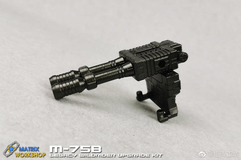 Matrix Workshop M75B M-75B Weapon set  for Generations Legacy Deluxe Wildrider Upgrade Kit