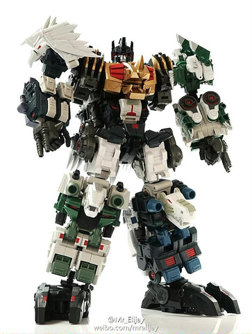 Fansproject FPJ Saurus Ryu-Oh (Dinokings Combiner) Reissue Version 6 in 1 set 28cm / 11"