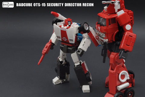 BadCube BC OTS-15 OTS15 Security Director Recon Red Alert 18cm