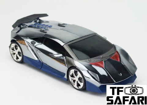 TransFormMission TFM Havoc (IDW Menasor 5 in 1 Set, Disorder, Carnage, Powertrain, Over Turn, Revolt ) Chrome Version 38cm / 15"