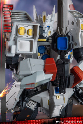 Wonderful-Trans WT01 WT-01 White Ronin (IDW Drift) 21cm / 8.3"