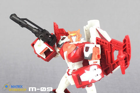 Matrix Workshop M-09A M09A Weapon Set for Female Autobots Combiner Orthia (Elita One, Moonracer, Lancer, Firestar, Greenlight ) Upgrade Kit