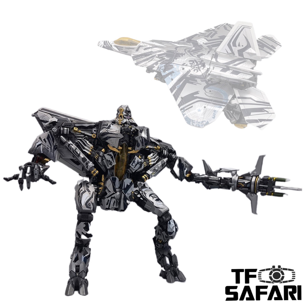 4th Party MW Model Wizard T-10S T10S Earthquake Star Sky Wings ( NOT Oversized MPM10 Starscream ) Seibertron Color Version 34cm / 13"