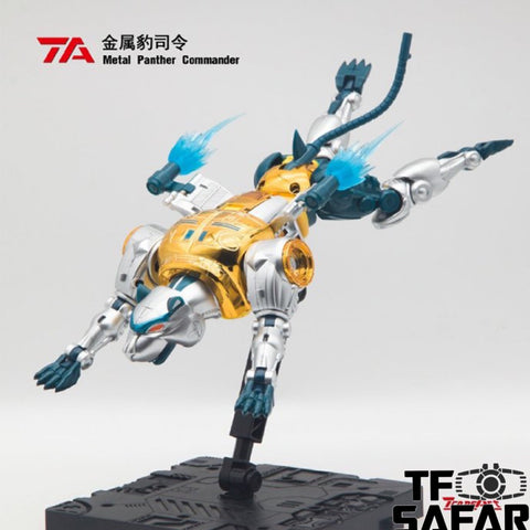 Transart TA BWM-03 BWM03 Metal Leopard Commander (BW Beast Wars Transmetal Cheetor )  18cm / 7"