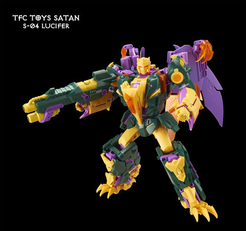 TFC Toys S04 S-04 Lucifer of Sartan Combiner（Cutthroat of Abominus)  18cm / 7.3"