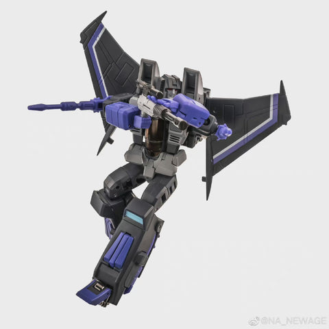 NA NewAge H15C H-15C Samael ( Skywarp ) New Age 4th Anniversary Version 9cm / 3.5"