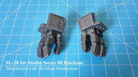 Shockwave Lab SL-28 SL28 Posable Hands for Studio Series 08 SS08 Blackout Upgrade Kit