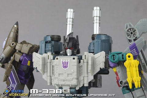 Matrix Workshop M-33B M33B Back Cannon for Combiner Wars Bruticus Upgrade Kit