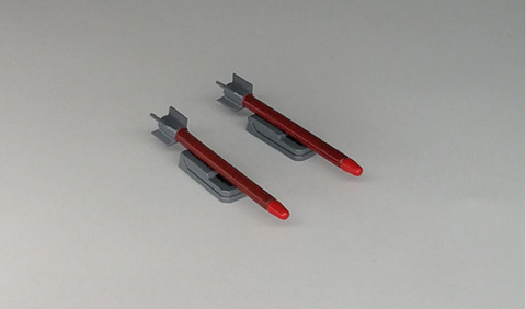 Go Better Studio GX-16 Missiles for TFP Deluxe Grade Starscream Upgrade Kit