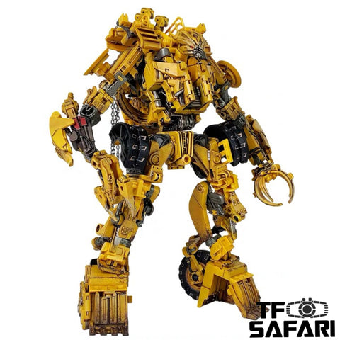 Devil Saviour (BombusBee) DS-05 Landslip of Trouble Maker ( Scrapper of ROTF Devastator Constructicons) 18cm / 7"