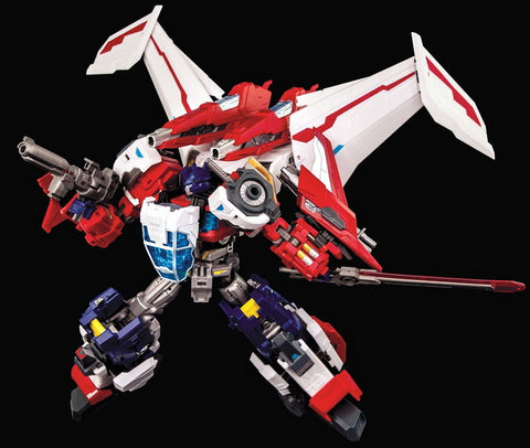 MakeToys MT MTCD-05 MTCD05 Buster Skywing  (Jet Fire) White Version