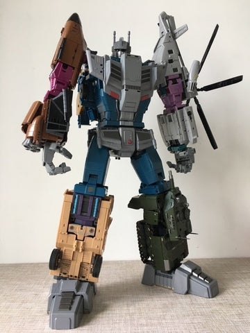 Zeta Toys ZA01-05 Armageddon Combiner ( Combaticons, Bruticus) Full Set of 5 Figures 55cm (22")