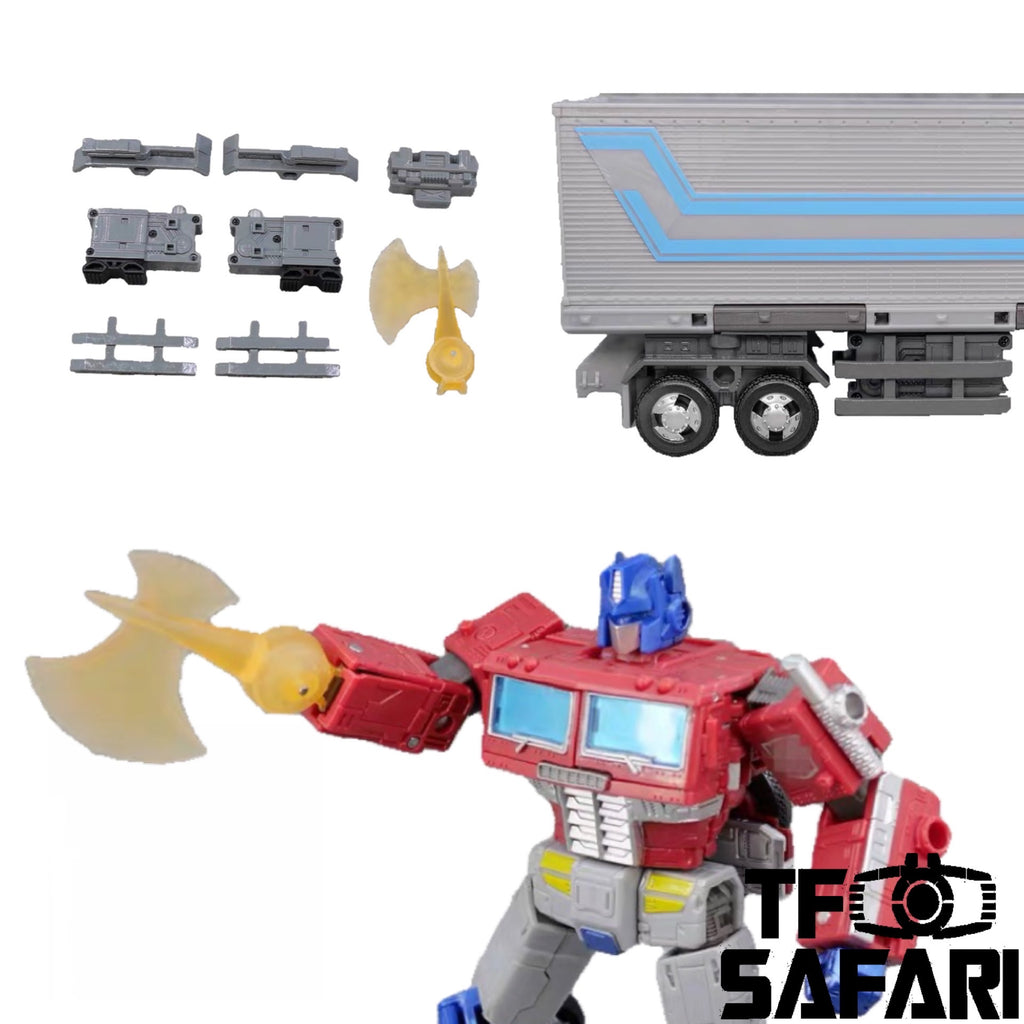 ZX Studio ZX-01B Upgrade & Weapon Kits for WFC Earthrise Optimus Prime Upgrade Kit