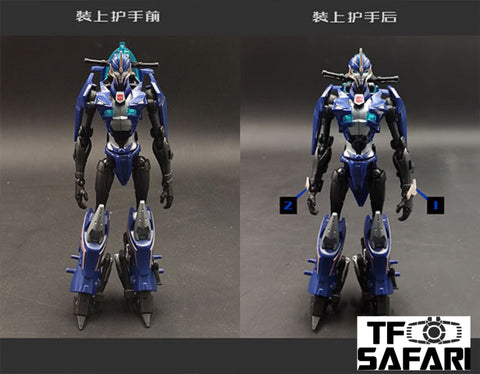 Go Better Studio GX-15 Handguards for TFP Arcee Upgrade Kit