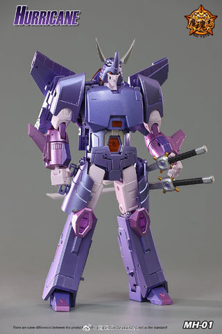 4th Party MHZ Toys MH01 MH-01 Hurricane Not FT39 Quietus (Cyclonus MP size)  28cm / 11"