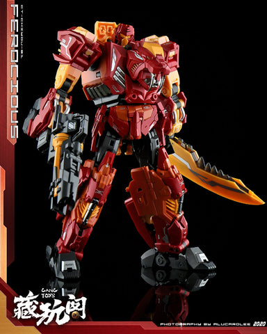 Cang Toys Cang-Toys CT-Chiyou-01 Ferocious (Rampage, Feral Rex) Predaking Combiner 23cm / 9"