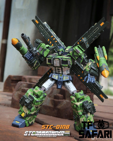 TFC Toys STC-01NB  STC01NB ST Supreme Tactical Commander Rolling Thunder (Optimus Prime) Nuclear Blast version 29cm / 11.5"