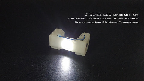 Shockwave Lab SL-54 SL54 LED Chest Light for Siege Ultra Magnus (Voyage Class) Upgrade Kit.