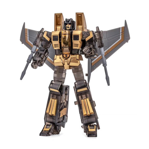 NA NewAge H13D H-13D Hodur ( Starscream Black & Gold Version ) New Age 9cm / 3.5"