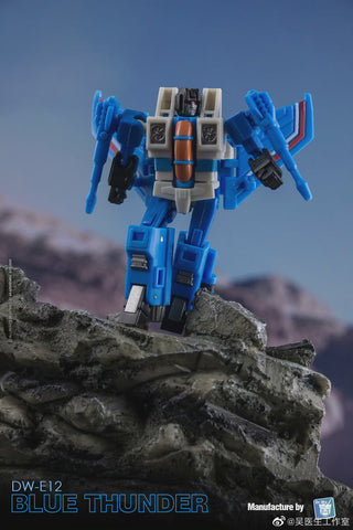 Dr.Wu & Mechanic Studio Extreme Warfare DW-E09 Star Fear  / E12 Blue Thunder / E15 Dark Sky (Starscream / Thundercracker / Skywarp) 3 in 1 set 6cm / 4.6"
