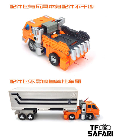 Go Better Studio GX-23 GX23 Gap Fillers for WFC Kingdom Huffer Upgrade Kit