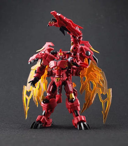 Iron Factory IF EX-42 EX42 Heatdeath BW2 Red Dragon (Transmetal 2 Megatron) 12cm / 4.75‘