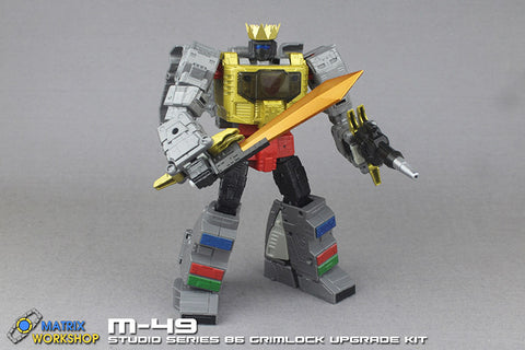 Matrix Workshop M-49 M49 Weapon set for Studio Series 86 Leader Grimlock Upgrade Kit (Painted)