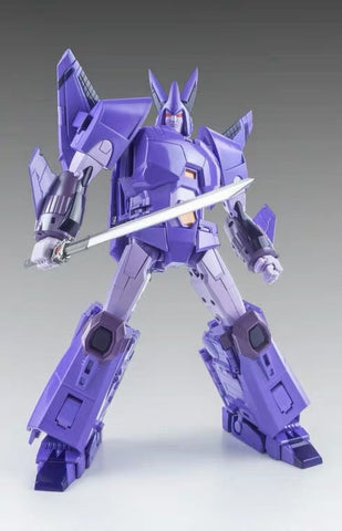 XTransbots MX-III+ MXIII+ MX-3+ MX3+ Eligos (Cyclonus ) Metallic Version X-transbots 28cm / 11"