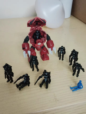 Emonster 4 in 1 EX01B EX-01B Pilot Team for Diaclone / Emonster Power Suit Diaclone Upgrade Kit 1:60