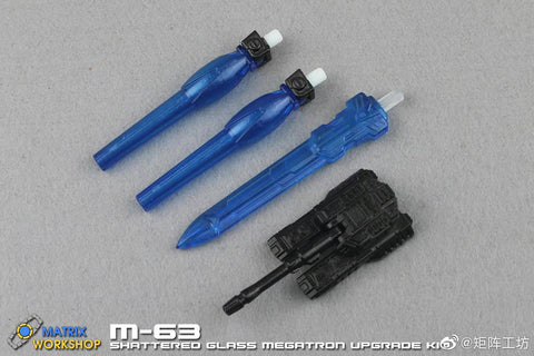 Matrix Workshop M63 M-63 Upgrade Kit for Generations Shattered Glass Collection Megatron  Upgrade Kit