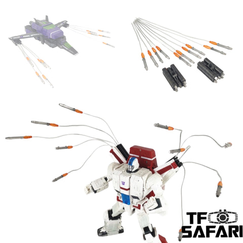 Shockwave Lab SL-126 SL126 Missles Effect Kits for Shattered Glass Jetfire Upgrade Kit