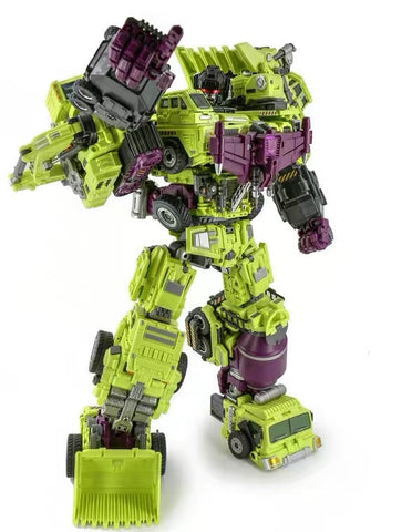 【Loose Pack】JB Jinbao OS Combiner Devastator (Oversized GT-01 GT01 Gravity Builder) 6 in 1 Set 45cm / 18"