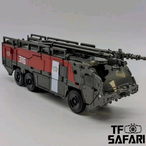 4th party BW BAIWEI TW1024 DOTM Dark of the Moon Sentinel Prime (Modified KO SS61 SS-61) & Weapon Set 18 cm / 7"
