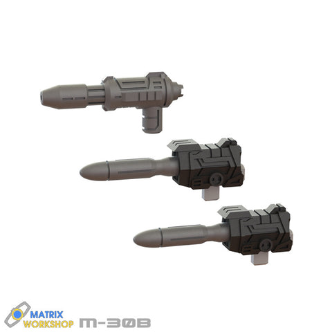 Matrix Workshop M30B M-30B for WFC Generation Selects Decepticon Exhaust Weapon Set Upgrade Kit