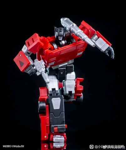 Magic Square MS-Toys MS-B07A MSB07A Red Cannon (Sideswipe) Metallic Version 9.5cm / 3.7"