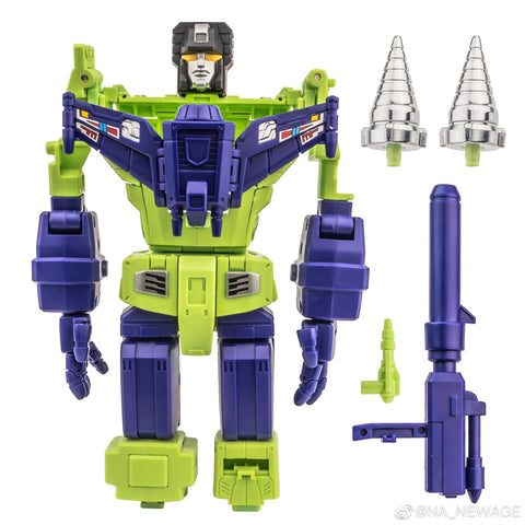 NA NewAge H34EX H-34EX Hephaestus (G1 Devastator) Toy Color Version 7 in 1 set New Age