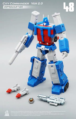 MFT MechFansToys MF-48 MF48 City Commander (Ultra Magnus Version 2.0)  Mech Fans Toys 13cm/ 5.1”