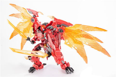 JB Jinbao Pocket Size DF07 DF-07 8871 Flame Devil (Transmetal Megatron ) 15cm / 6"