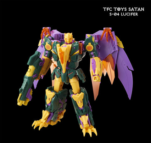 TFC Toys S04 S-04 Lucifer of Sartan Combiner（Cutthroat of Abominus)  18cm / 7.3"