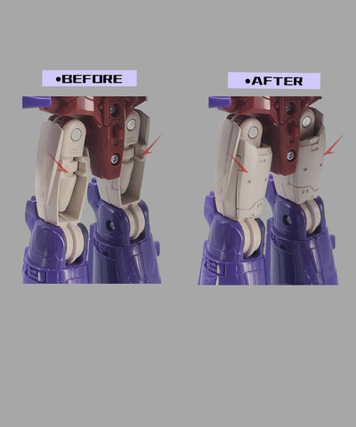 Go Better Studio GX-49A/B GX49A/B Gap fillers for Generations Legacy Alpha Trion / Studio Series 86 SS86 Scourge ( Upgrade Kit+ Gap Fillers)