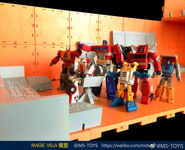 Magic Square MS-Toys Magic Villa Universal Garage Kit for Transformer ...