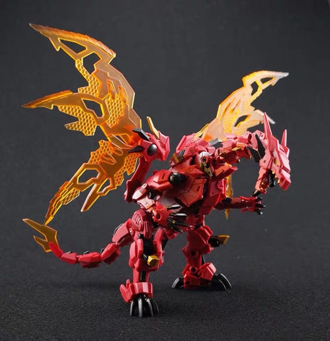 Iron Factory IF EX-42 EX42 Heatdeath BW2 Red Dragon (Transmetal 2 Megatron) 12cm / 4.75‘