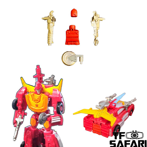 Juqi Toys JQ04 Gap Fillers / Weapons for WFC Kingdom Core Class Hot RodUpgrade Kit