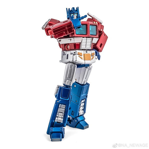 NA NewAge H27M H-27M David (Optimus Prime) Eletroplating Version (No Trailer) New Age 11cm / 4.3"