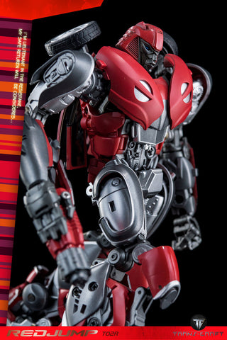 Transcraft TC TC-02R T02R Red Jump (Bumblebee Movie Cliffjumper) 17cm / 6.7"