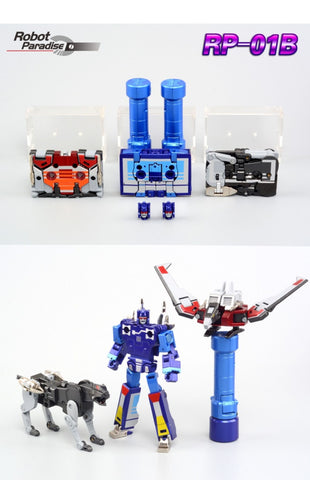 Robot Paradise RP-01B RP01B Ravage, Laserbeak & Rumble Cassette Warriors 3 in 1