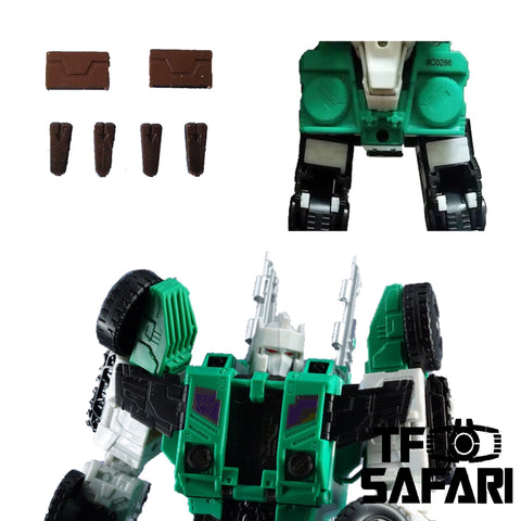 Shockwave Lab SL-GF6 Gap Filler & Knee Supporter for POTP Sixshot Upgrade Kit