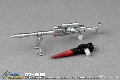 Matrix Workshop M68 M-68 Weapon set for Studio Series SS86 Perceptor Upgrade Kit