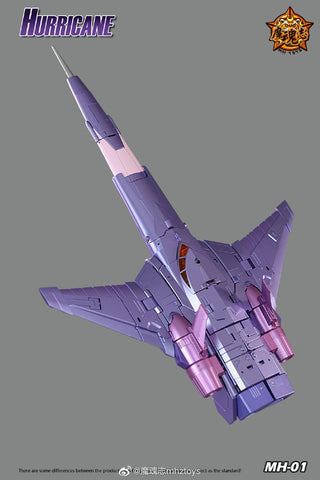 4th Party MHZ Toys MH01 MH-01 Hurricane Not FT39 Quietus (Cyclonus MP size)  28cm / 11"