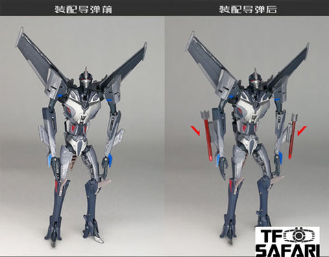 Go Better Studio GX-16 Missiles for TFP Deluxe Grade Starscream Upgrade Kit